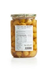 Organik Çeşnili Yeşil Zeytin - Domat Varyetesi
