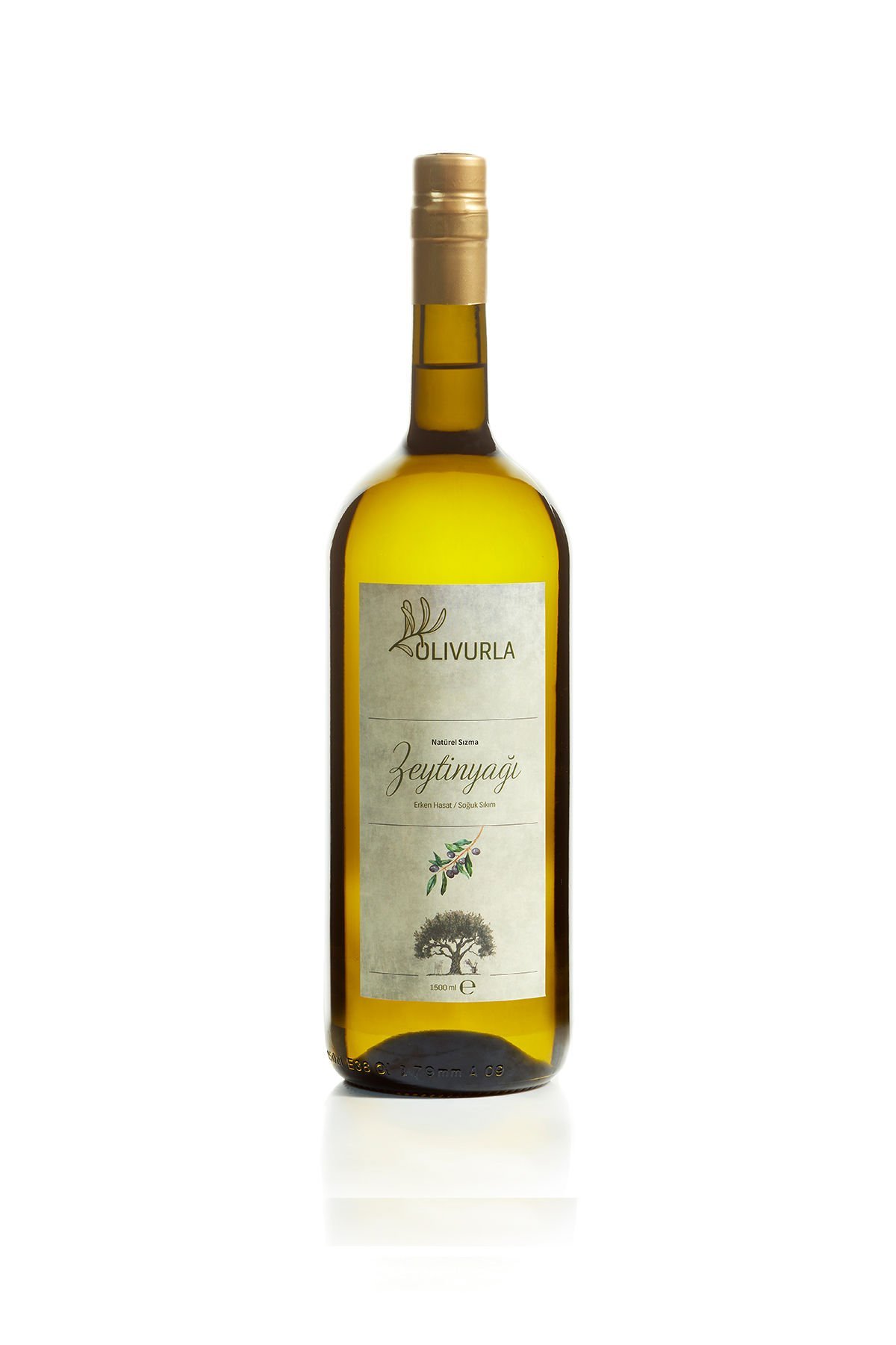 Naturel Sızma Zeytinyağı Gemlik 1500ml