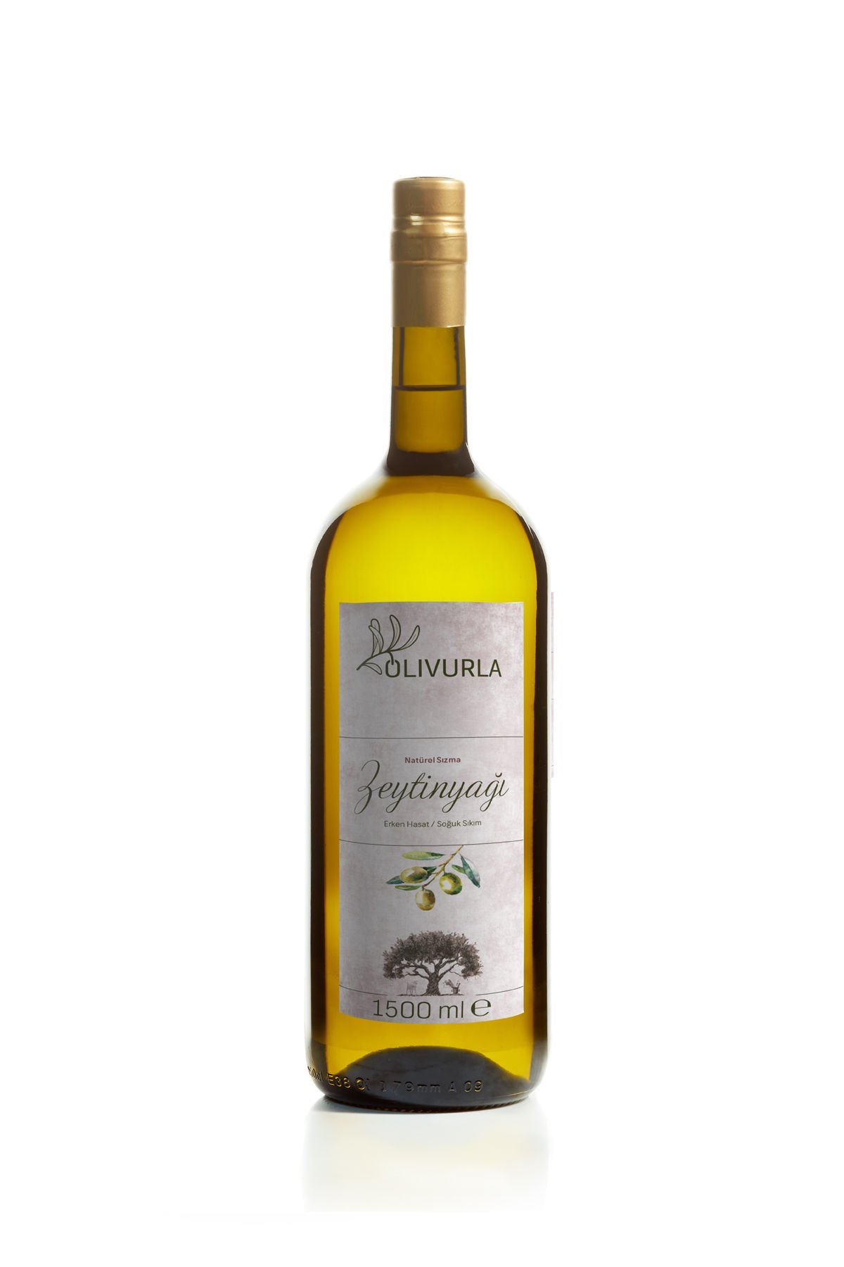 Naturel Sızma Zeytinyağı Ayvalık 1500ml